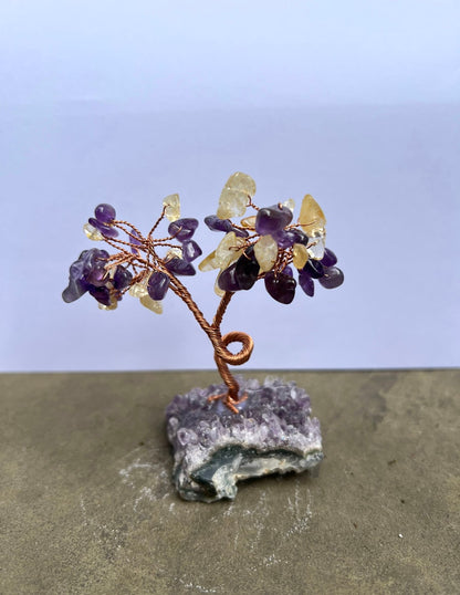 Gemstone Trees on Amethyst Base image 2