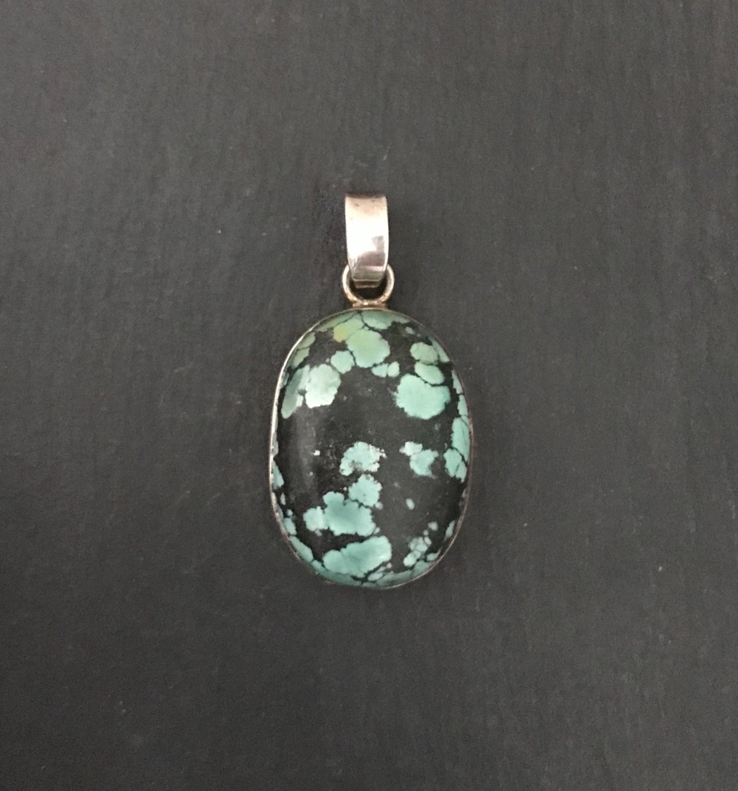 Turquoise Oval Pendant image 0