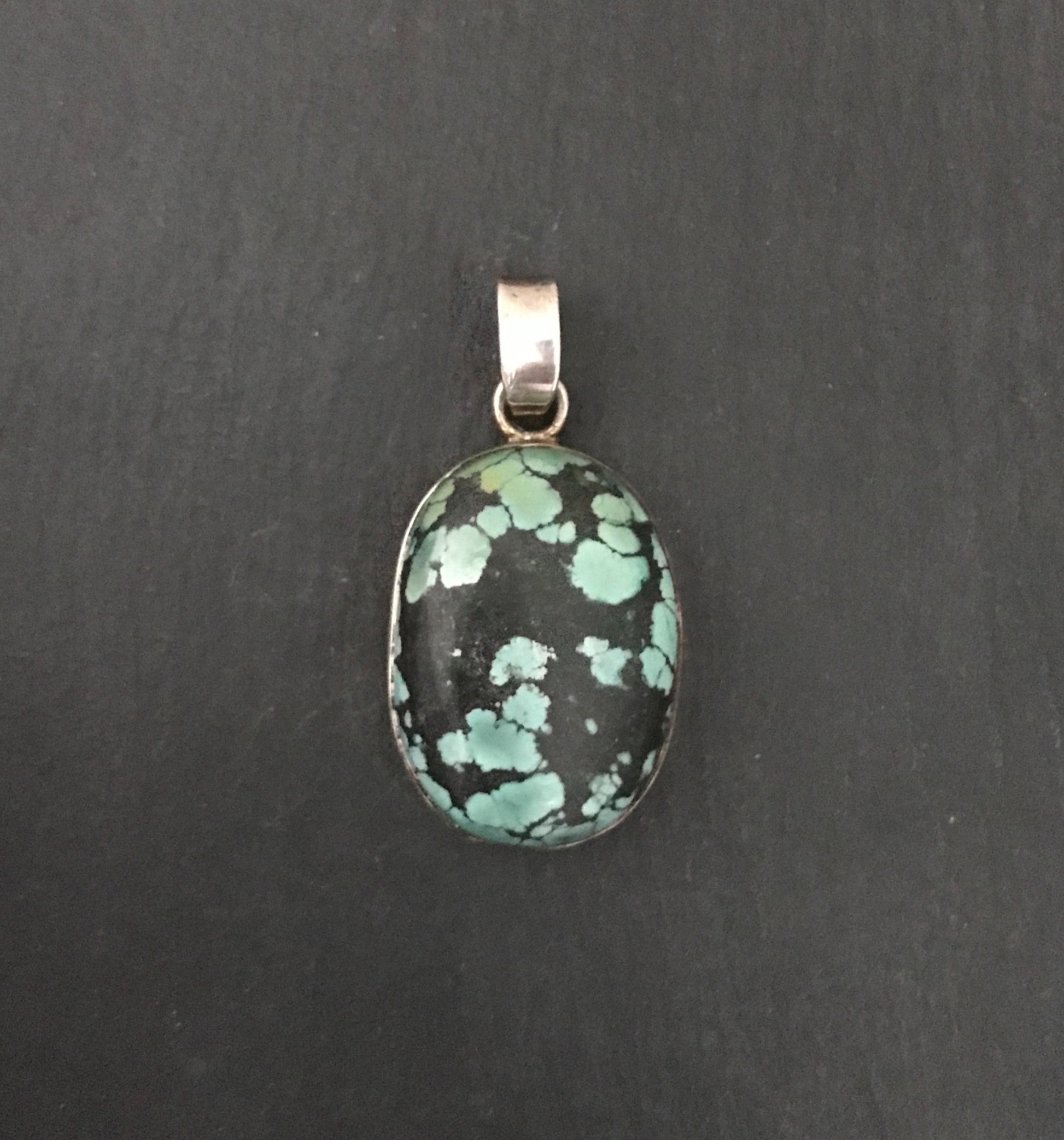 Turquoise Oval Pendant image 0
