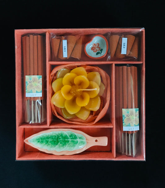 Orange Incense Set image 0