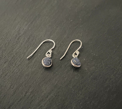 Lapis Lazuli Teardrop Earrings image 1