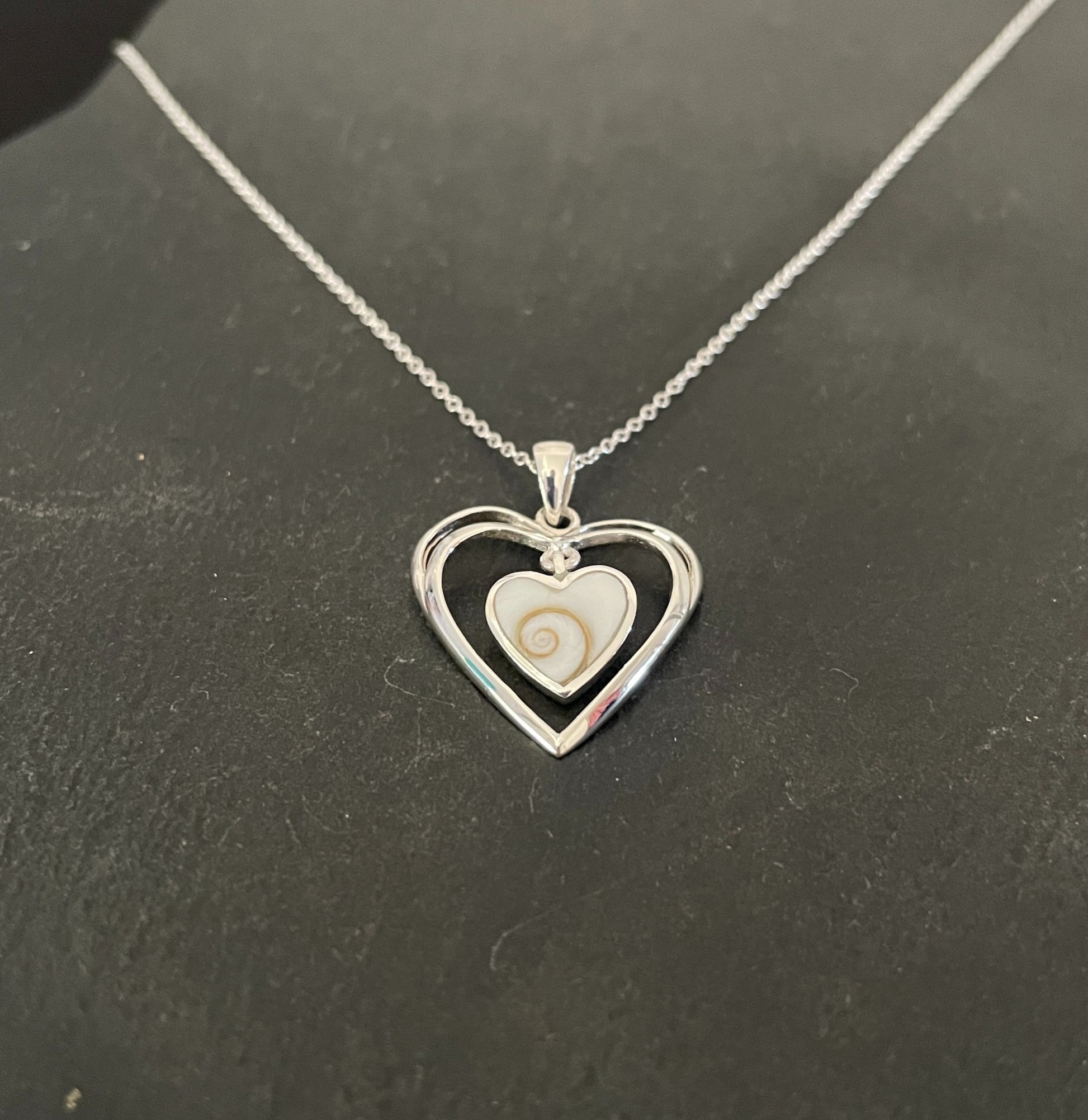 Shiva Shell Heart Pendant image 1