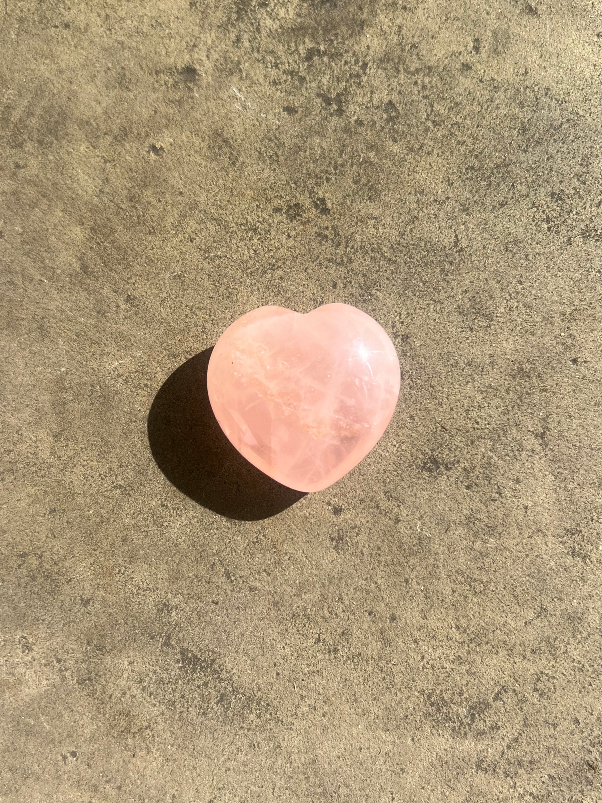 Rose Quartz Heart image 0