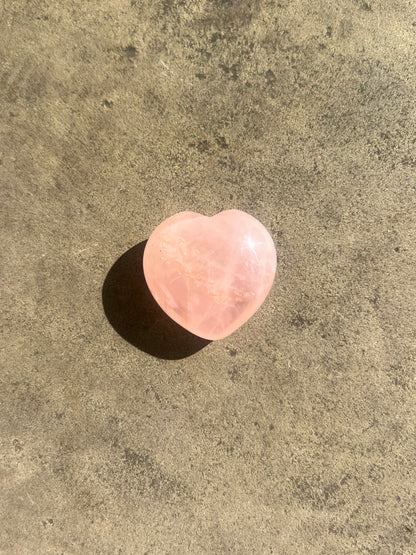 Rose Quartz Heart image 0