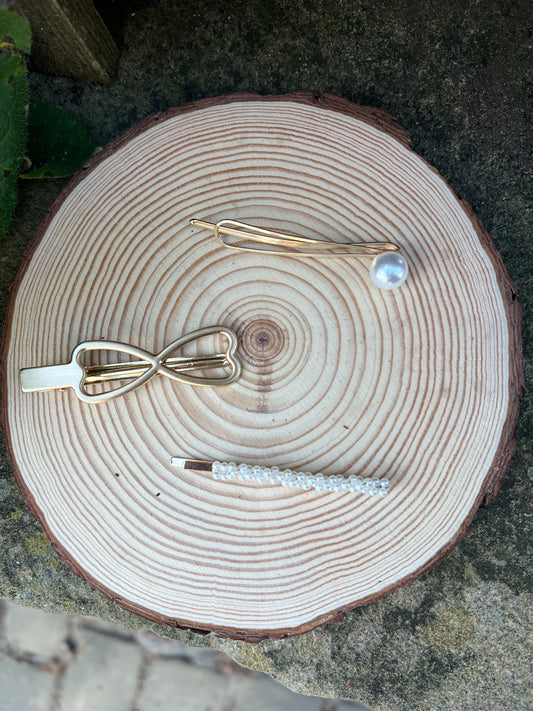 Set of 3 Hair Clips image 0