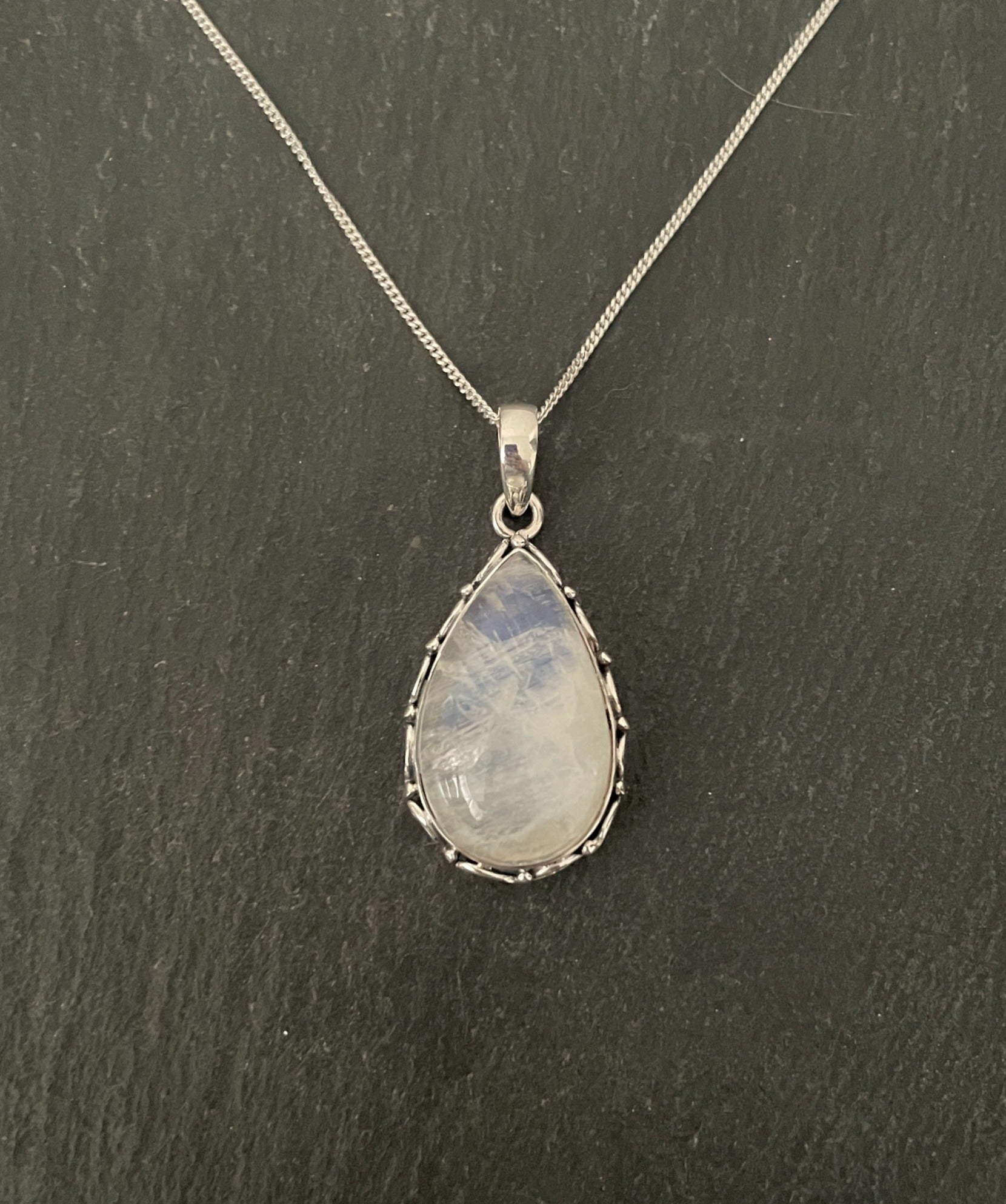 Teardrop Moonstone Pendant image 0