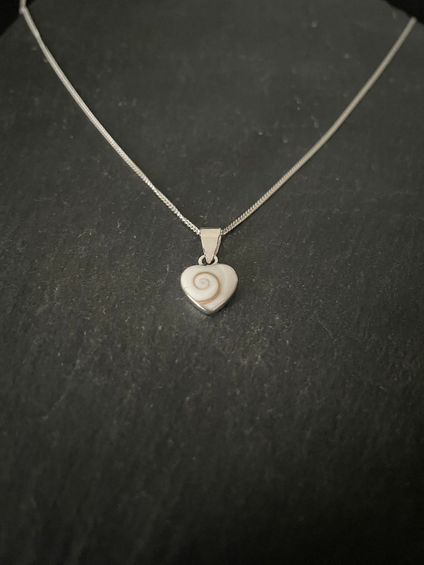 Shiva Shell Heart Pendant image 1