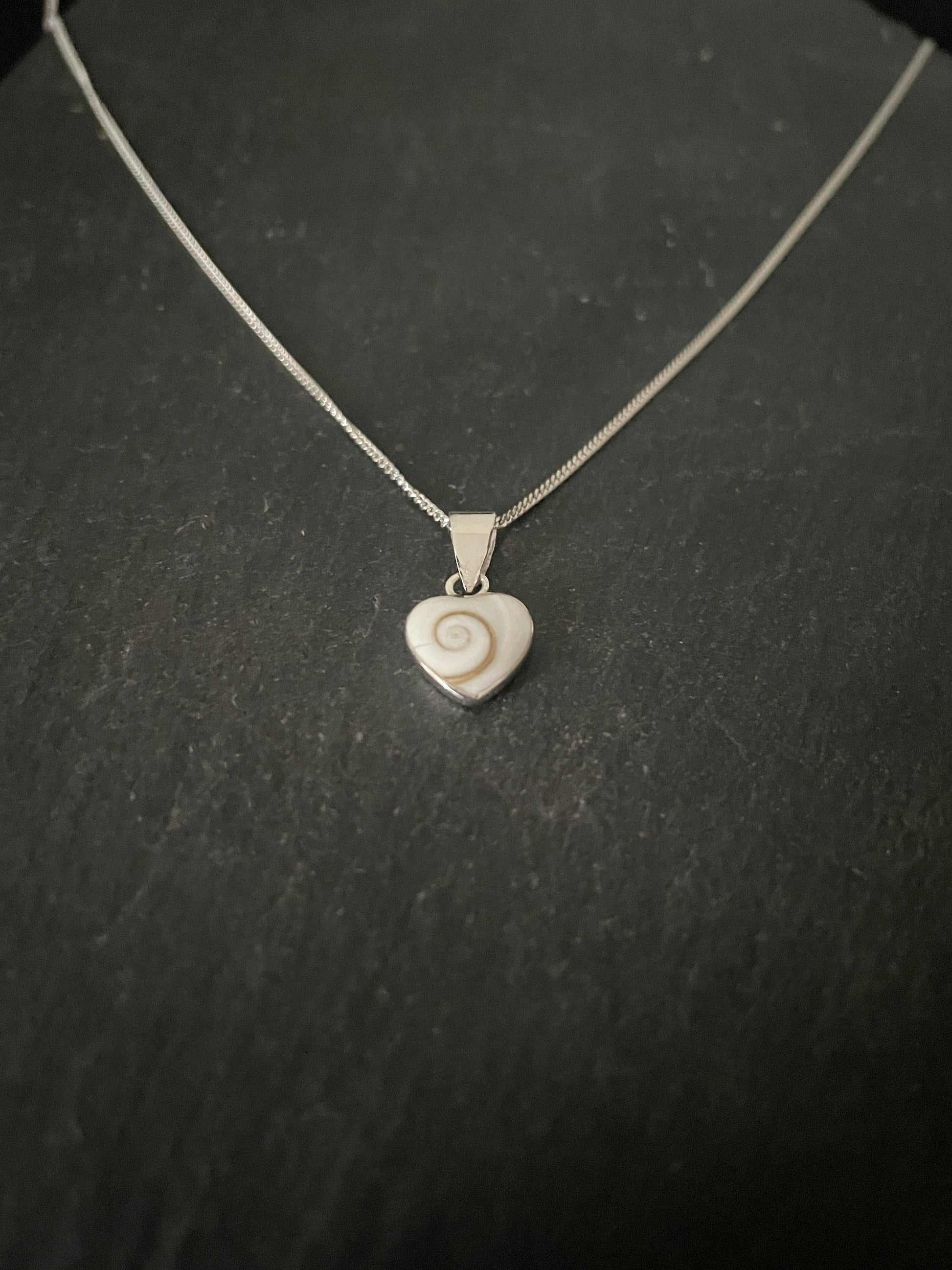 Shiva Shell Heart Pendant image 1