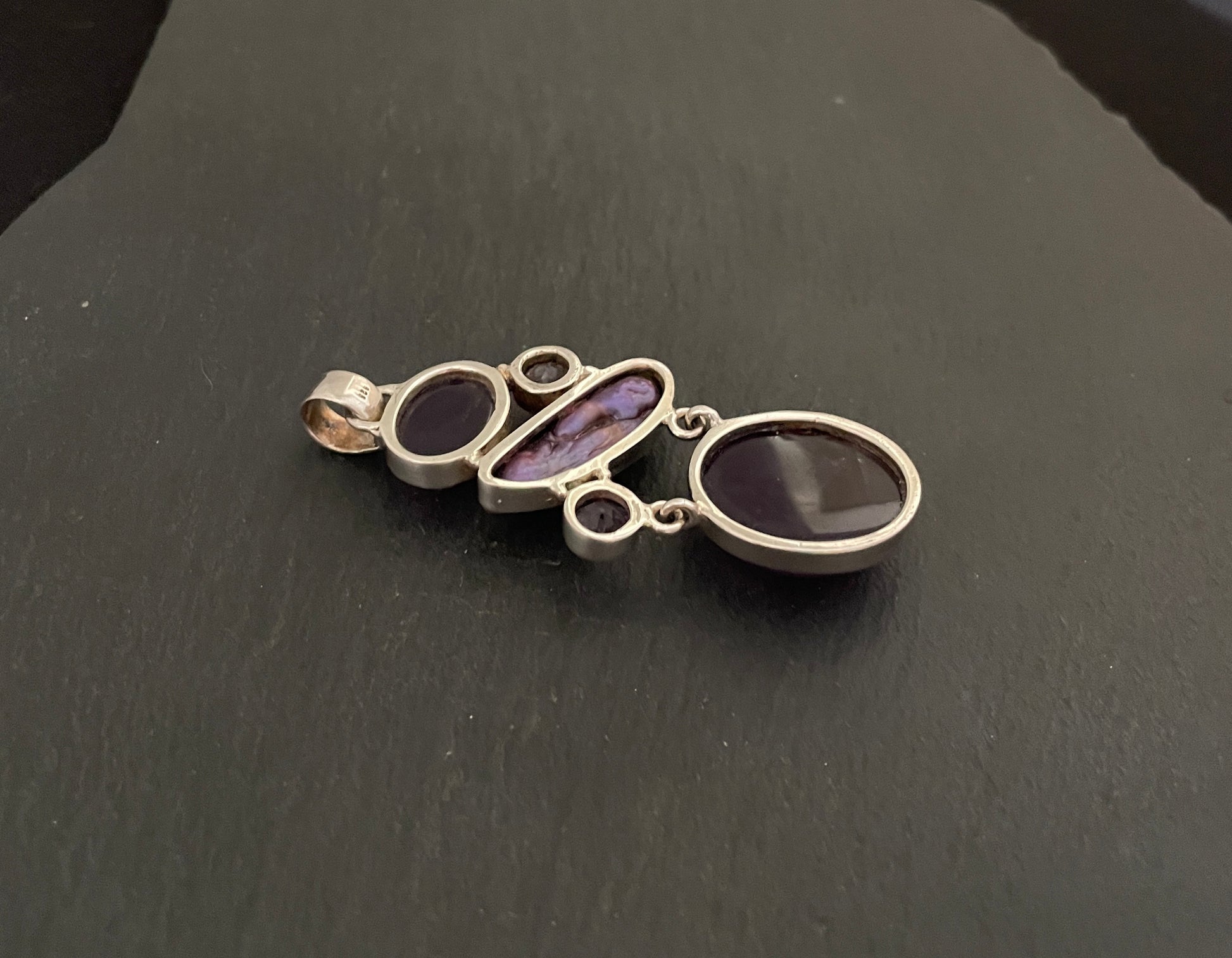 Amethyst and Pearl Pendant image 2