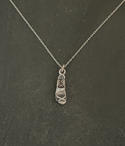 Marcasite Shoe Pendant image 1