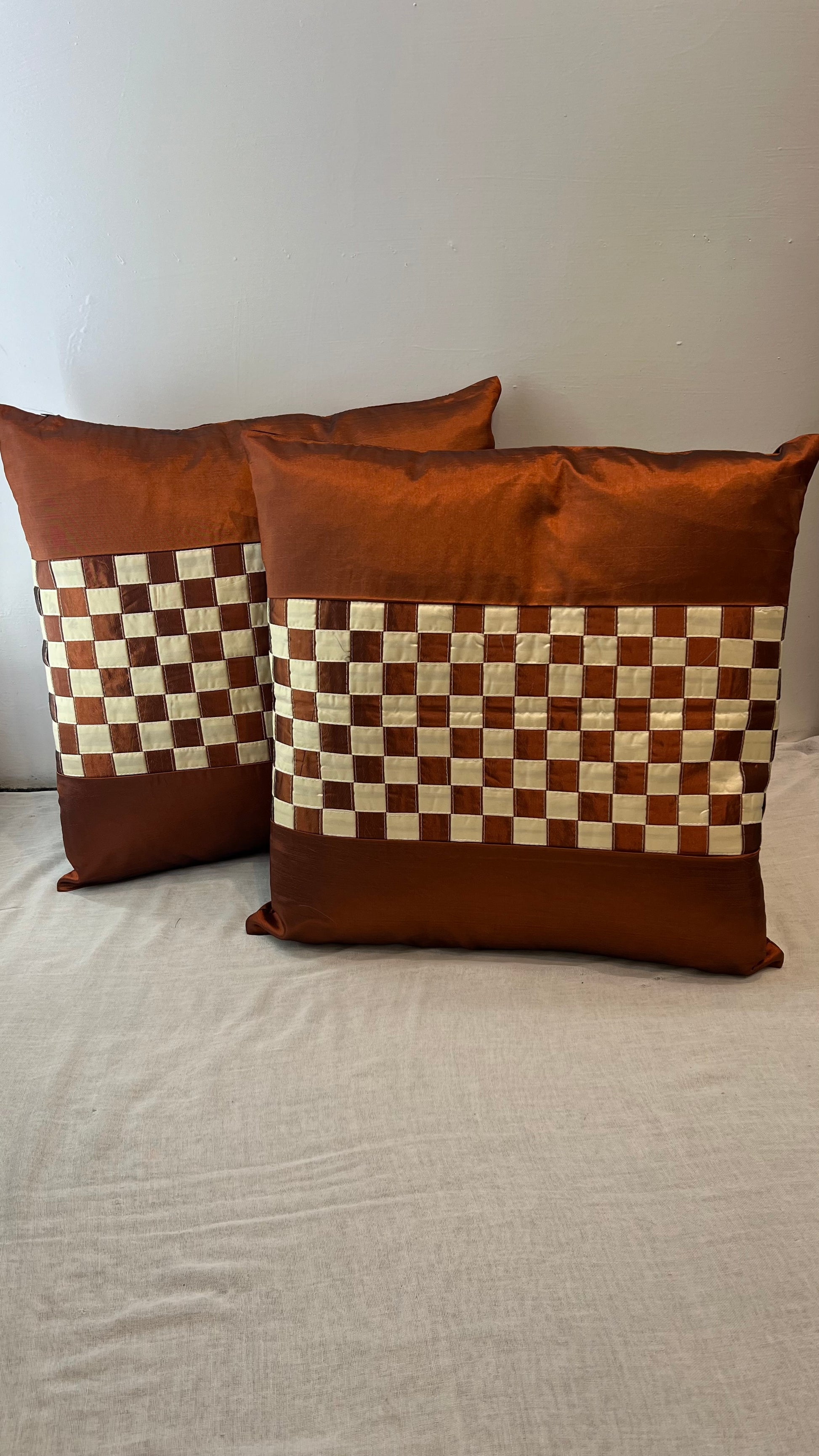 Check Pattern Cushion Covers image 1