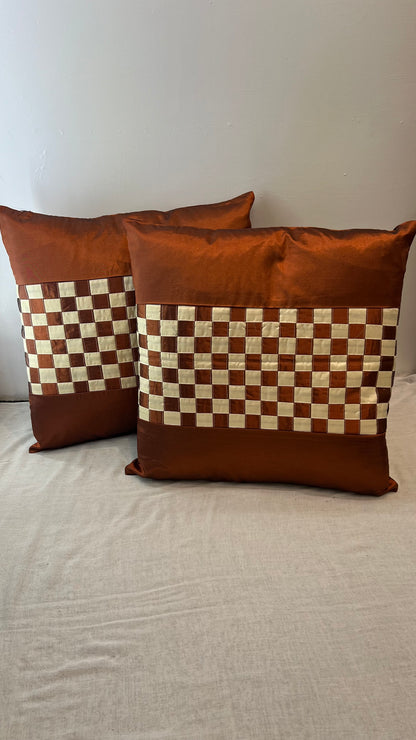 Check Pattern Cushion Covers image 1