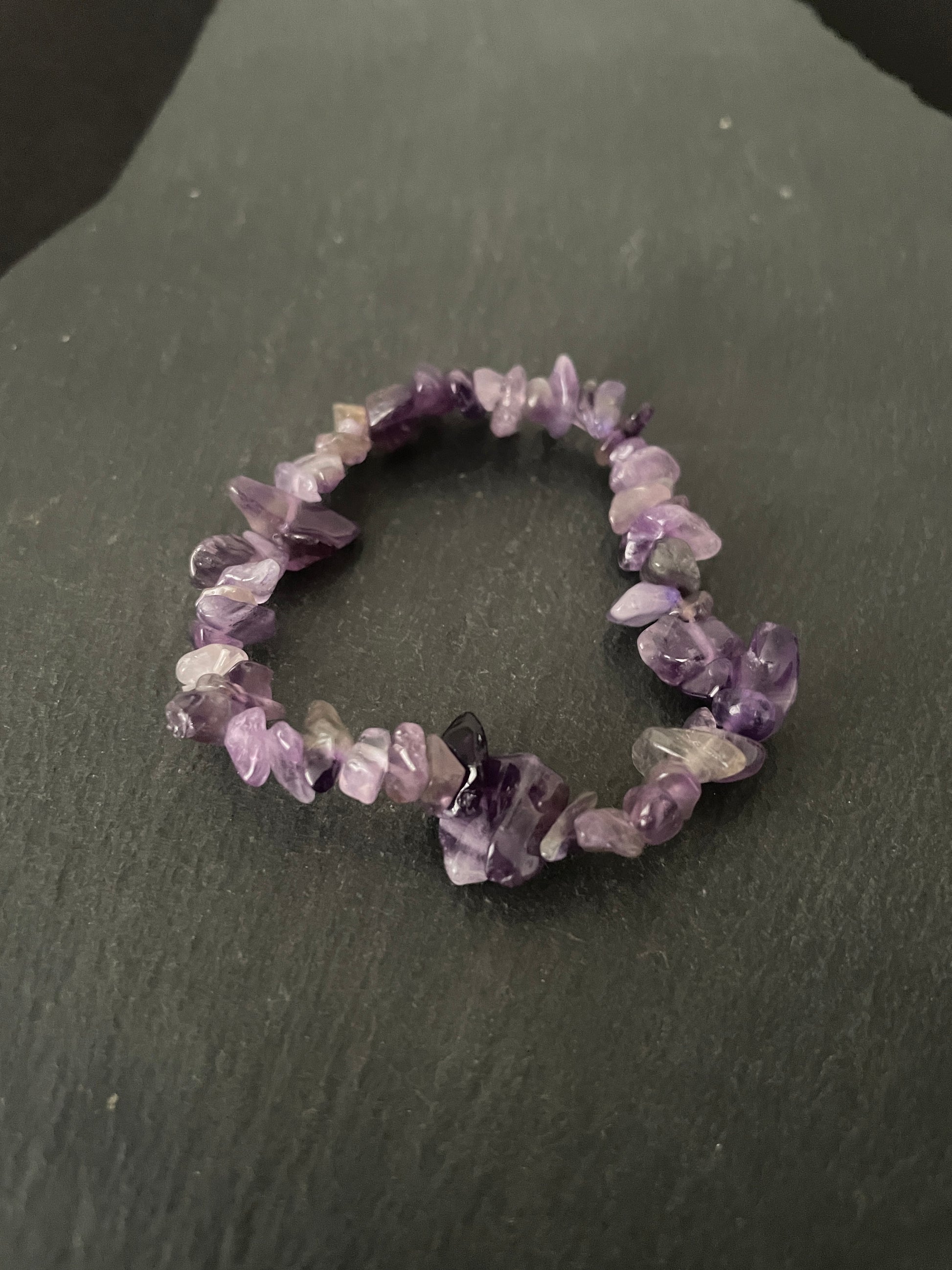 Amethyst Chip Bracelet image 0