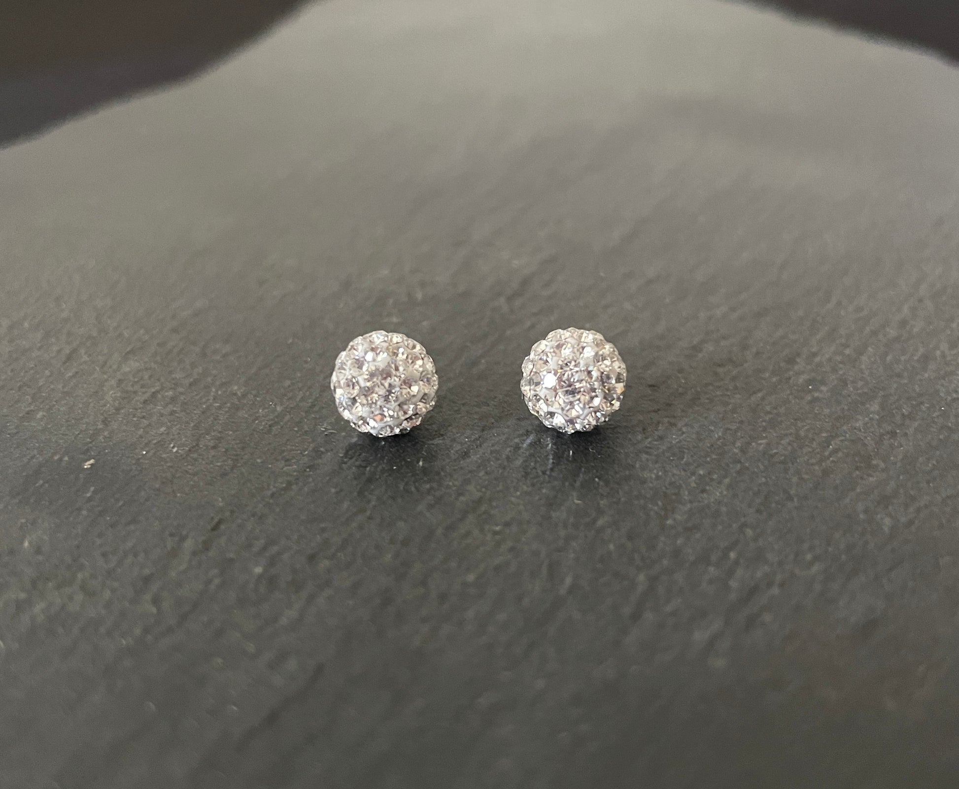 Cubic Zirconia Ball Stud Earrings image 0