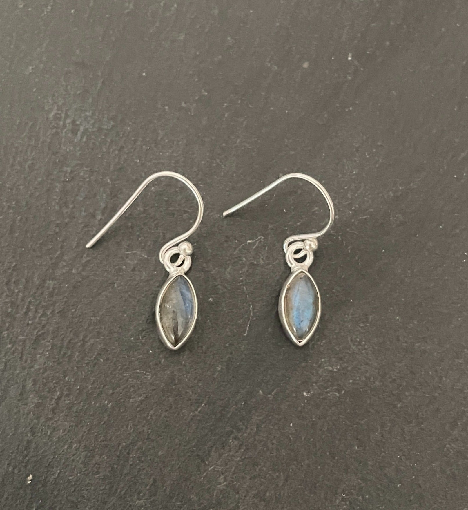 Labradorite and Silver Earrings image 0