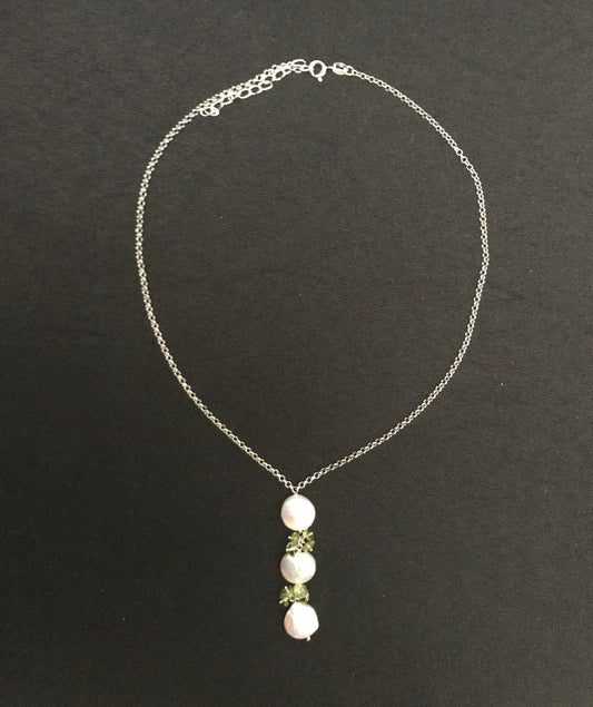 Coin Pearl Necklace image 0