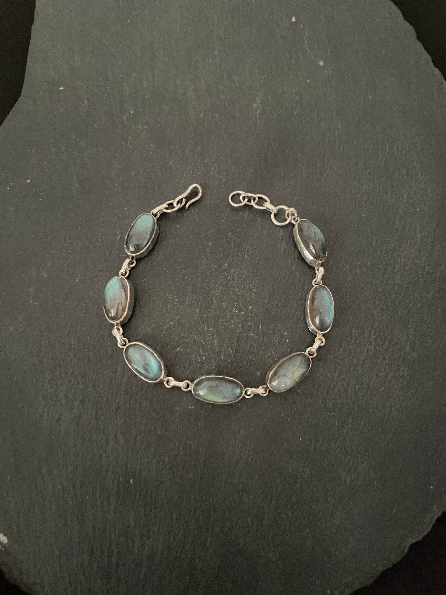 Labradorite and Silver Bracelet image 1