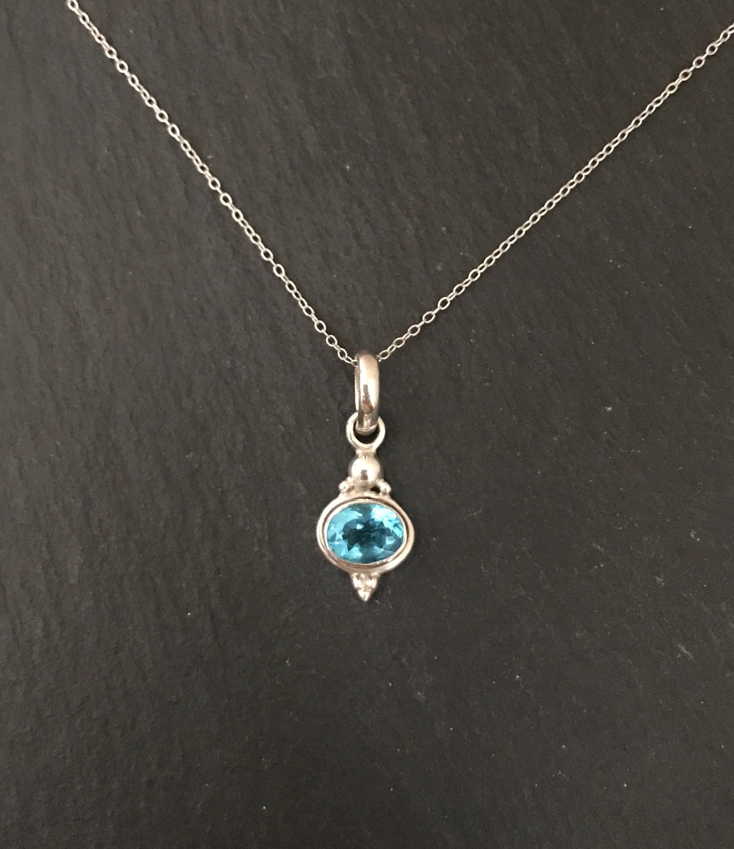 Blue Topaz Pendant image 0