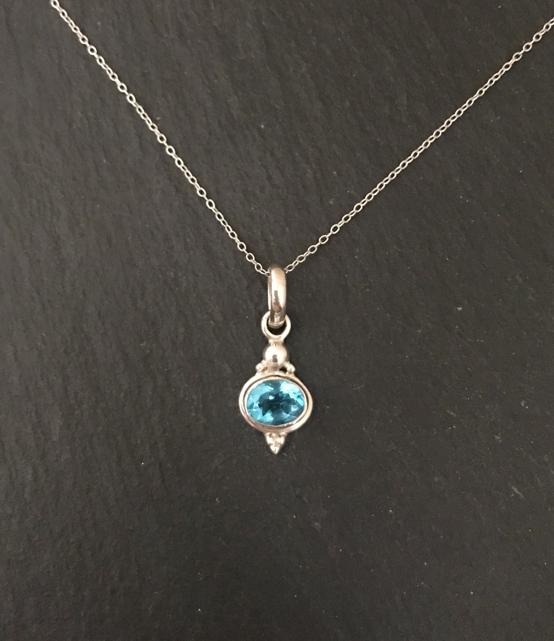 Blue Topaz Pendant image 0