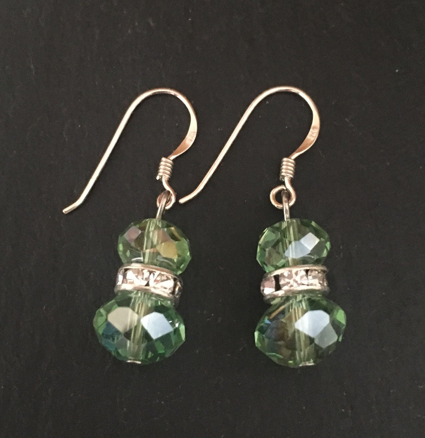 Bead and Bling Drop Earrings image 0