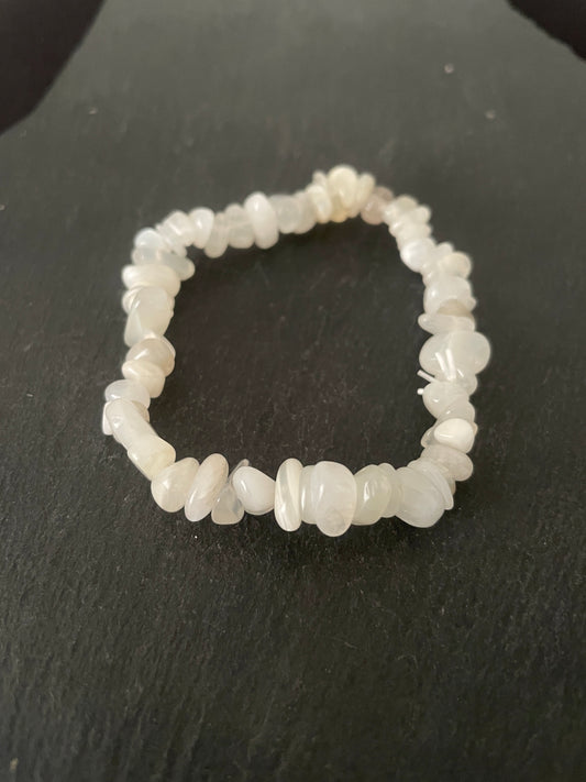 Moonstone Chip Bracelet image 0