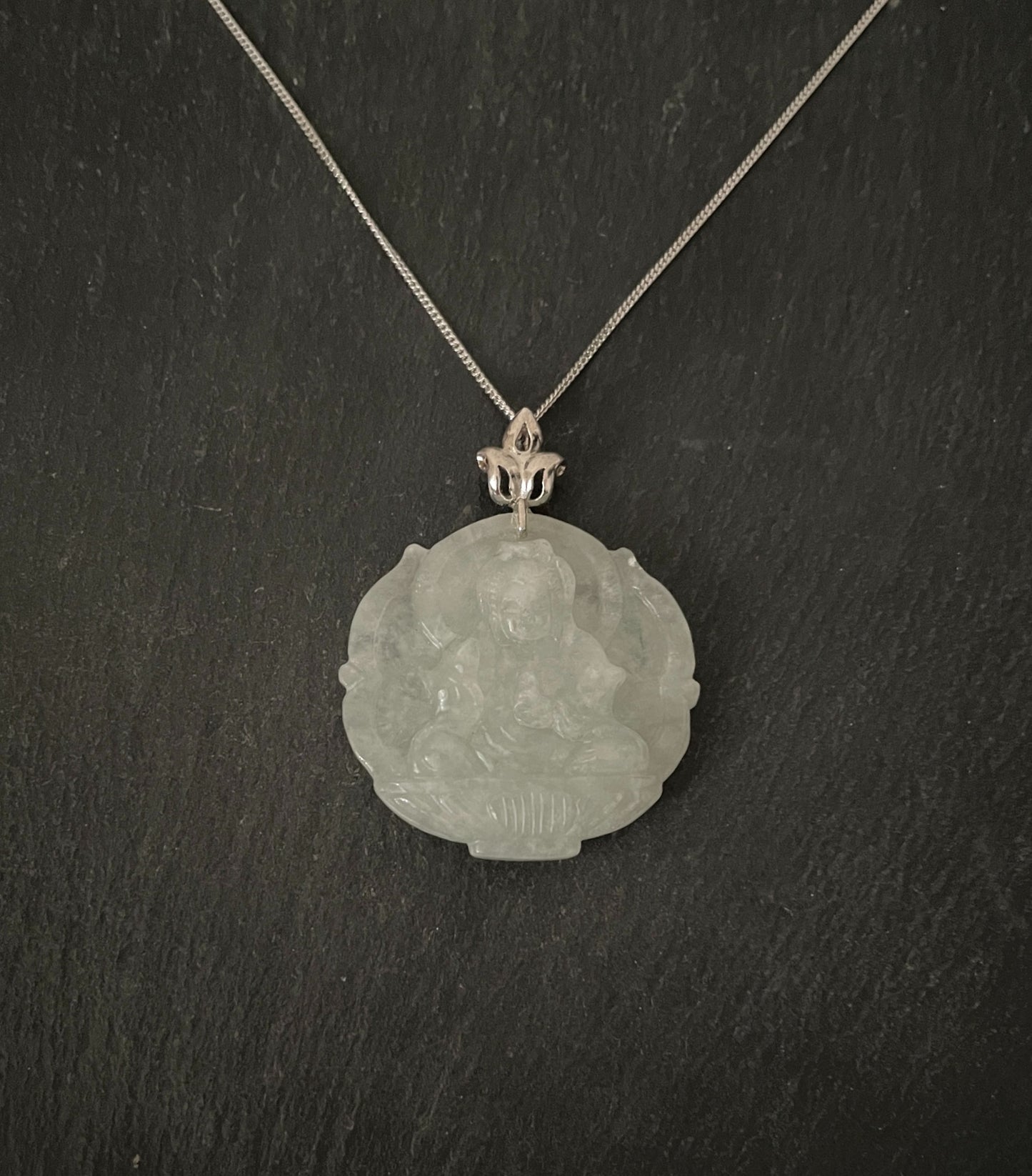 Jade Buddha Pendant image 0