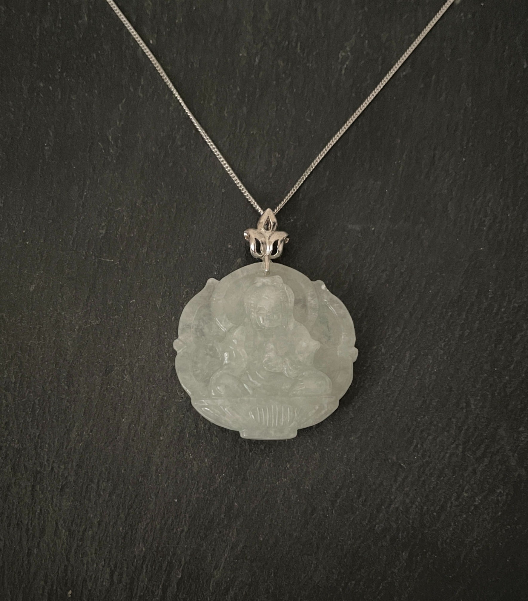 Jade Buddha Pendant image 0