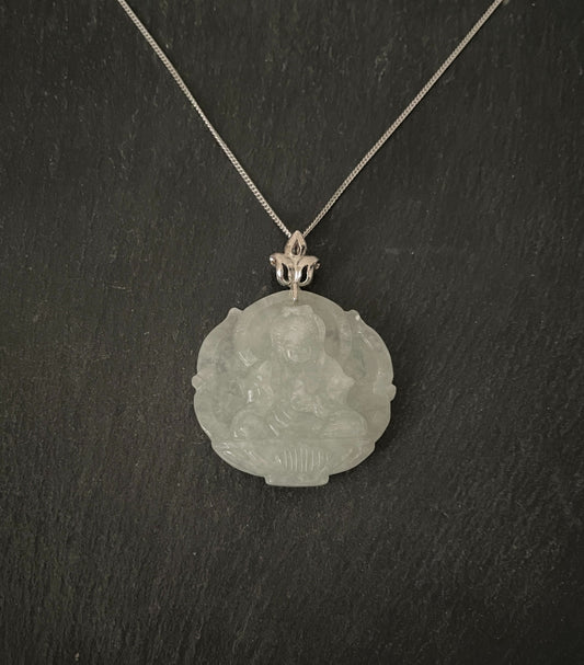 Jade Buddha Pendant image 0