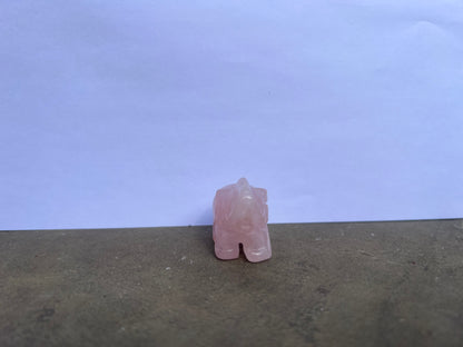 Rose Quartz Elephant image 2